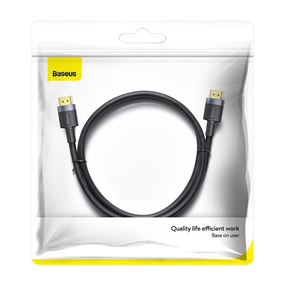 Cafule Cavo Hdmi / Hdmi 2.0 4k 60 Hz 3d 18 Gbps 2 M - Nero - Foto 1