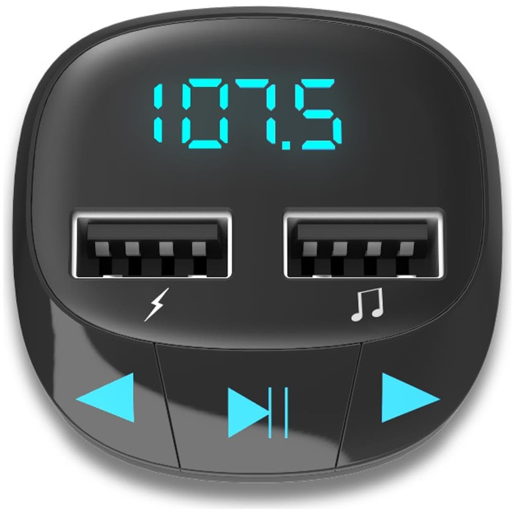 Car Transmitter Fm Black (microsd, Usb Charge, Usb Mp3) - Foto 3