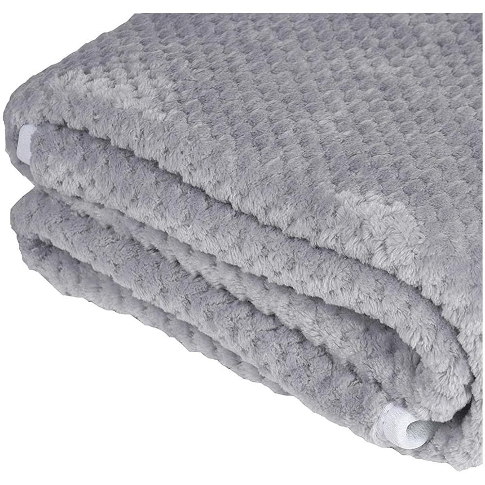 Scaldaletto Elettrico, 150 X 80 Cm, Lana Di Corallo, 60w, Grigio - Foto 2