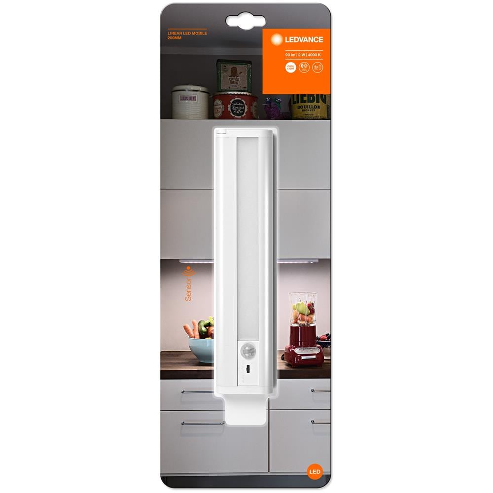 Ledvance Apparecchio A Bassa Tensione Con Alimentatore Esterno, Per Armadi E Sottopensili, Linear Led Mobile / 1,90 W, 6 V, Ampiezza Fascio Luminoso: 120°, Bianco Freddo, 4000 K, Materiale: Alluminio, Ip20 - Foto 7