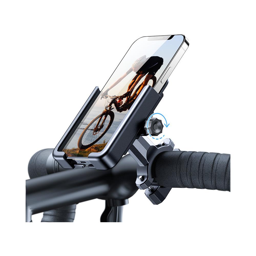 Metal Bike Smartphone Manubrio Supporto Nero (wbhbk3)  - Foto 2