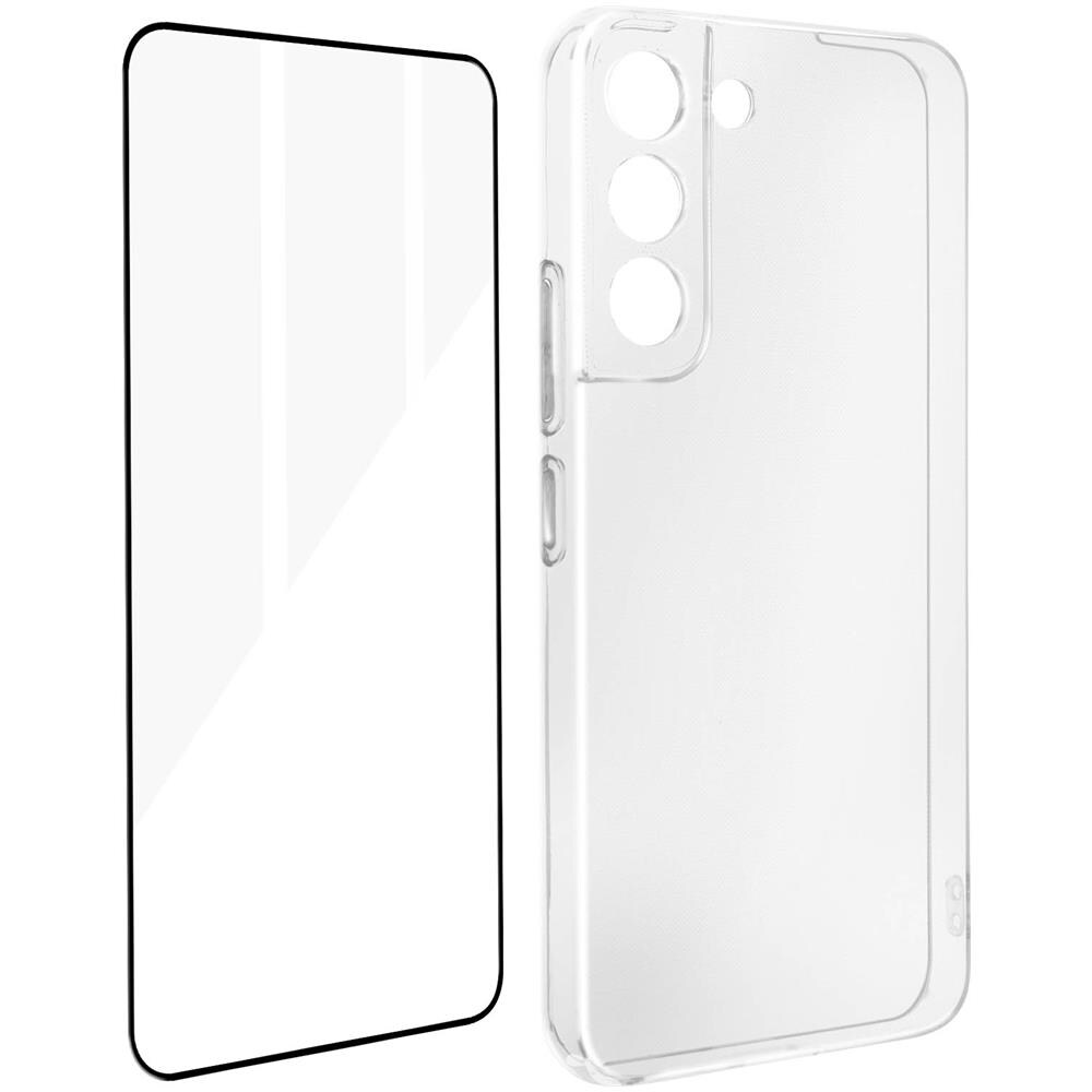 Custodia Sottile Effetto Marmo Bianco Per Oppo A52, Cover In Vetro Temperato Con Bordo TPU - copertina