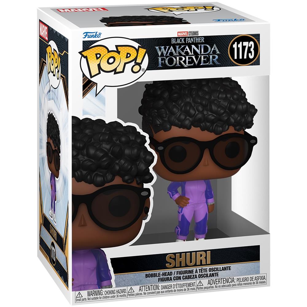 Black Panther: Wakanda Forever Pop! Marvel Vinyl Figure Shuri 9 Cm - Foto 2