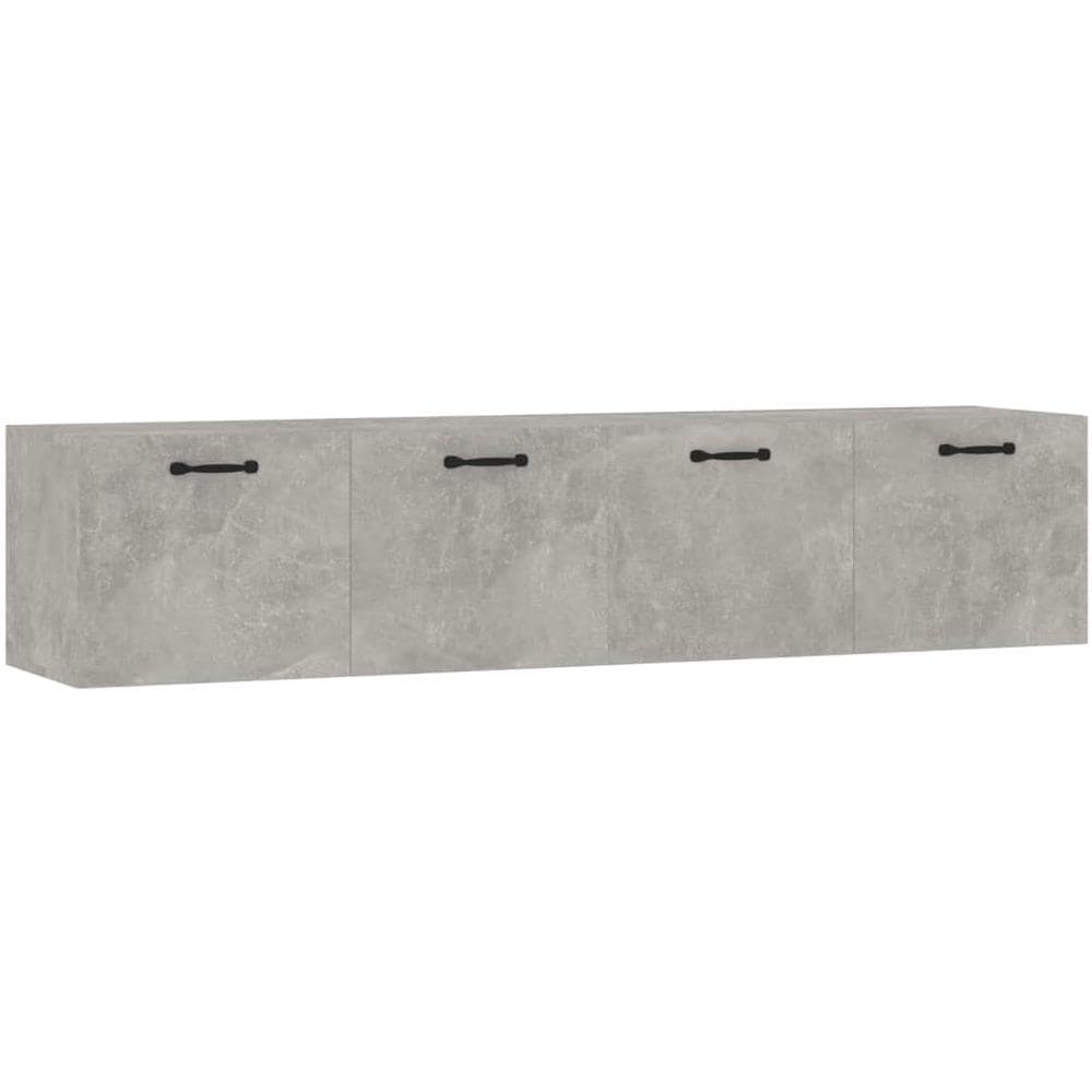 Mobili Parete 2 Pz Grigio Cemento 60x36,5x35 Cm In Multistrato - Foto 2