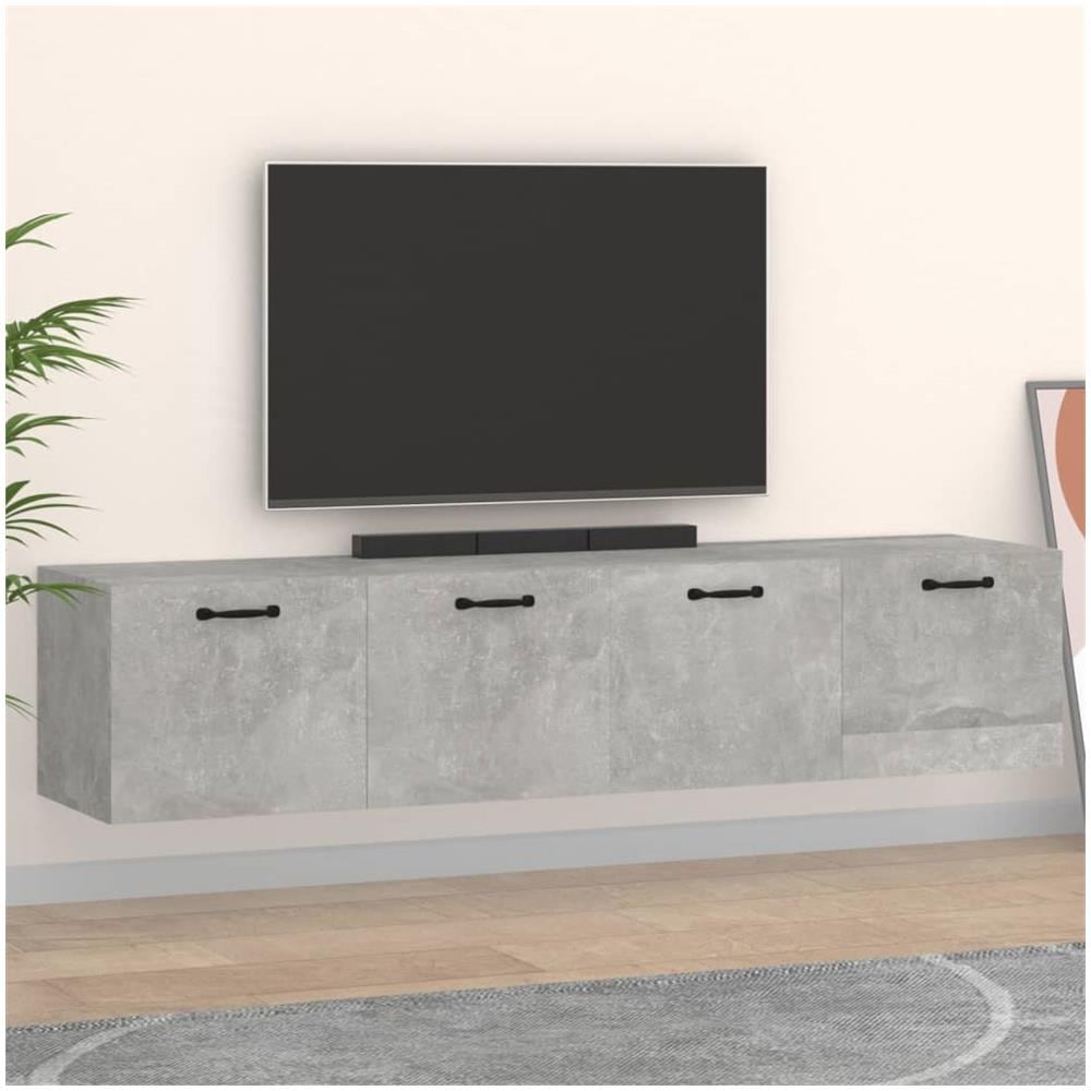 Mobili Parete 2 Pz Grigio Cemento 60x36,5x35 Cm In Multistrato - Foto 1