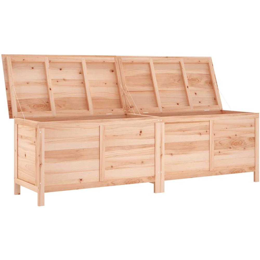 Contenitore Da Giardino 198,5x50x56,5cm Legno Massello Di Abete - Foto 3