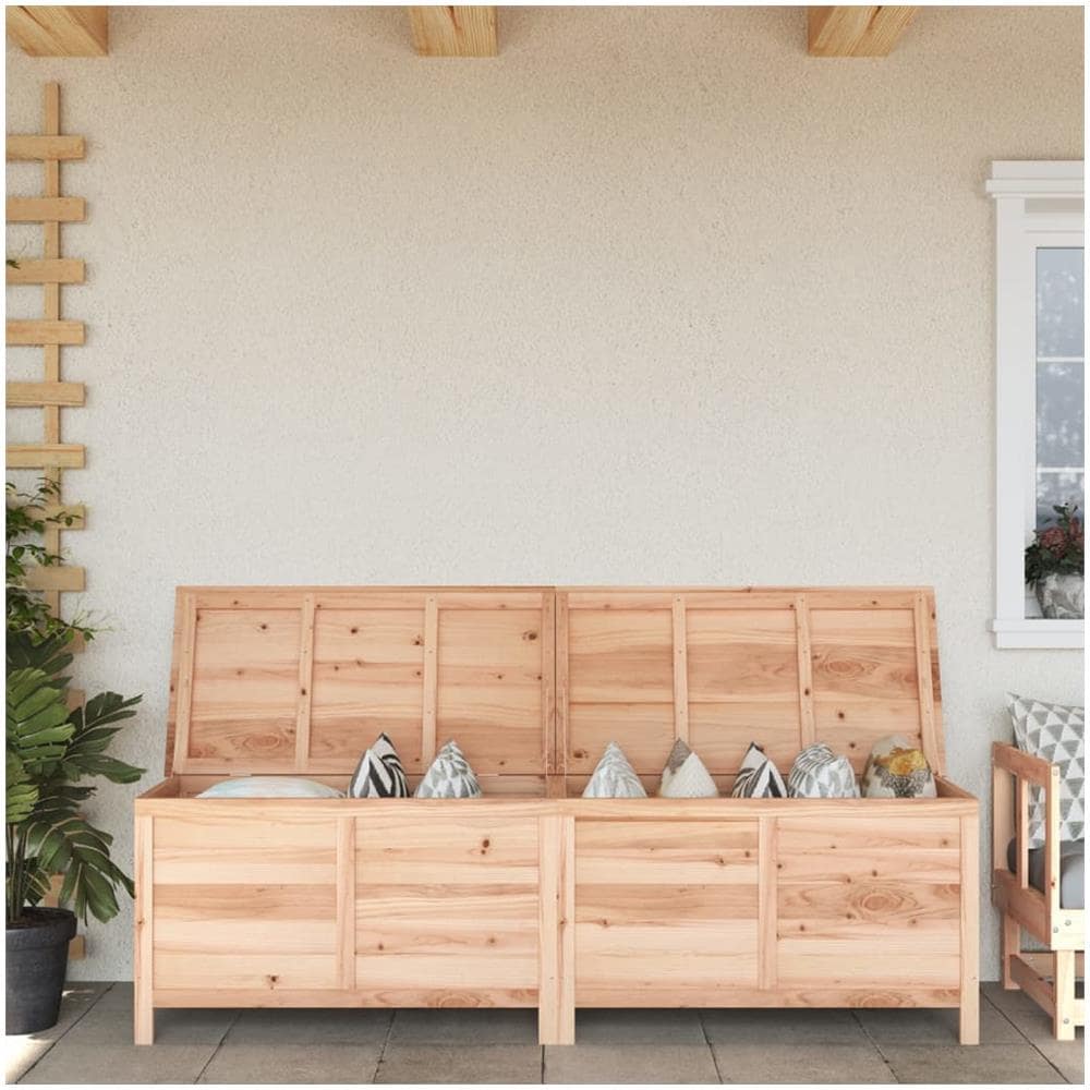 Contenitore Da Giardino 198,5x50x56,5cm Legno Massello Di Abete - Foto 1