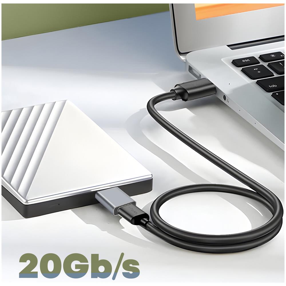 Adattatore Da Usb-c Femmina A Micro B Maschio Carica Sincronizza Compatto - Foto 2