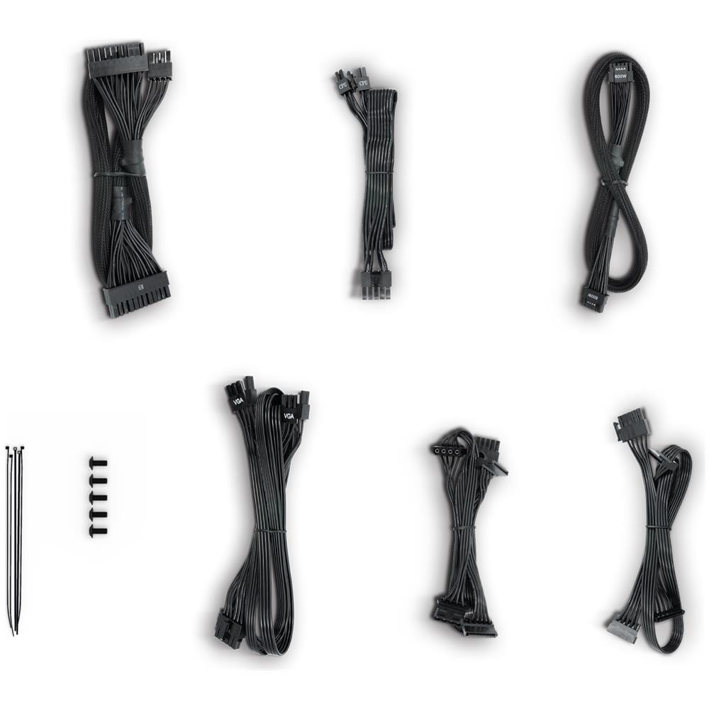 Alimentatore Pure Power 13 M 550W ATX Modulare 20+4 pin Colore Nero - Foto 4