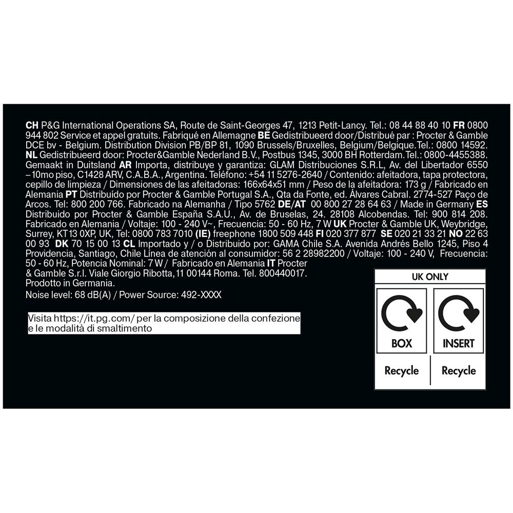 Series 5 52-B1000s Rasoio Nero - Foto 5