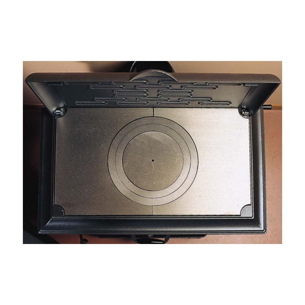 Stufa a Legna in Ghisa Isotta Con Cerchi Evo Potenza Termica Nominale 11.9 kW 338 m3 Riscaldabili Colore Nero - Foto 2