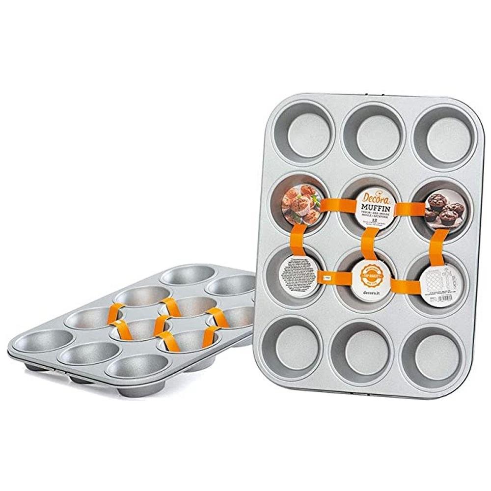 Stampo 12 muffin antiaderente - Foto 2