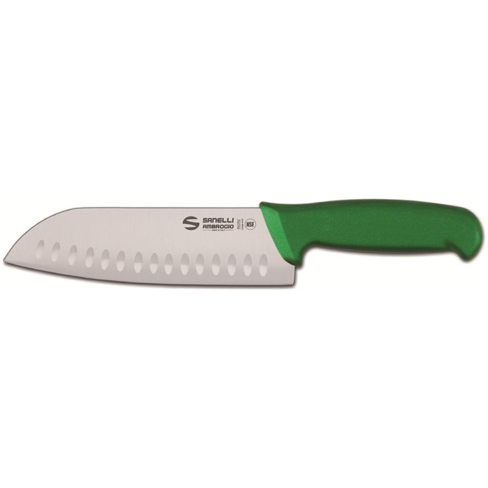 Coltello Santoku, Lama Alveolata Cm 18 - Lunghezza Lama Cm 18 - Foto 1
