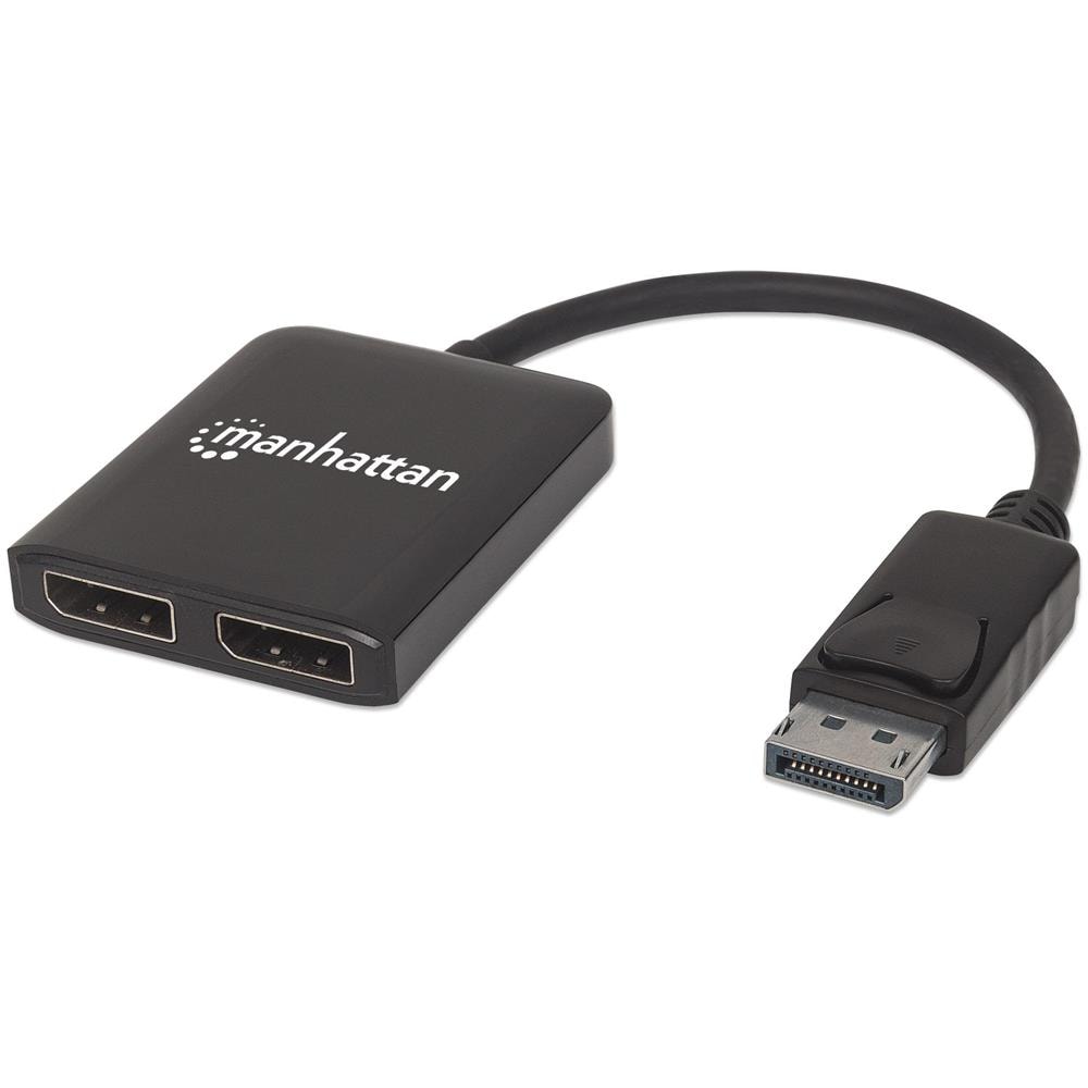 IDATA DP-102M - Splitter Hub DisplayPort a 2 porte DisplayPort con MST - Foto 1