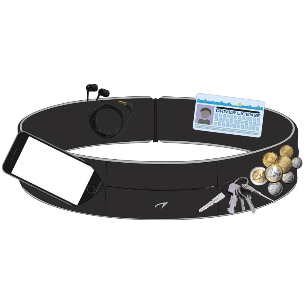 Cintura Sportiva In Lycra Taglia L 21pr-zwa-l Nera - Foto 2