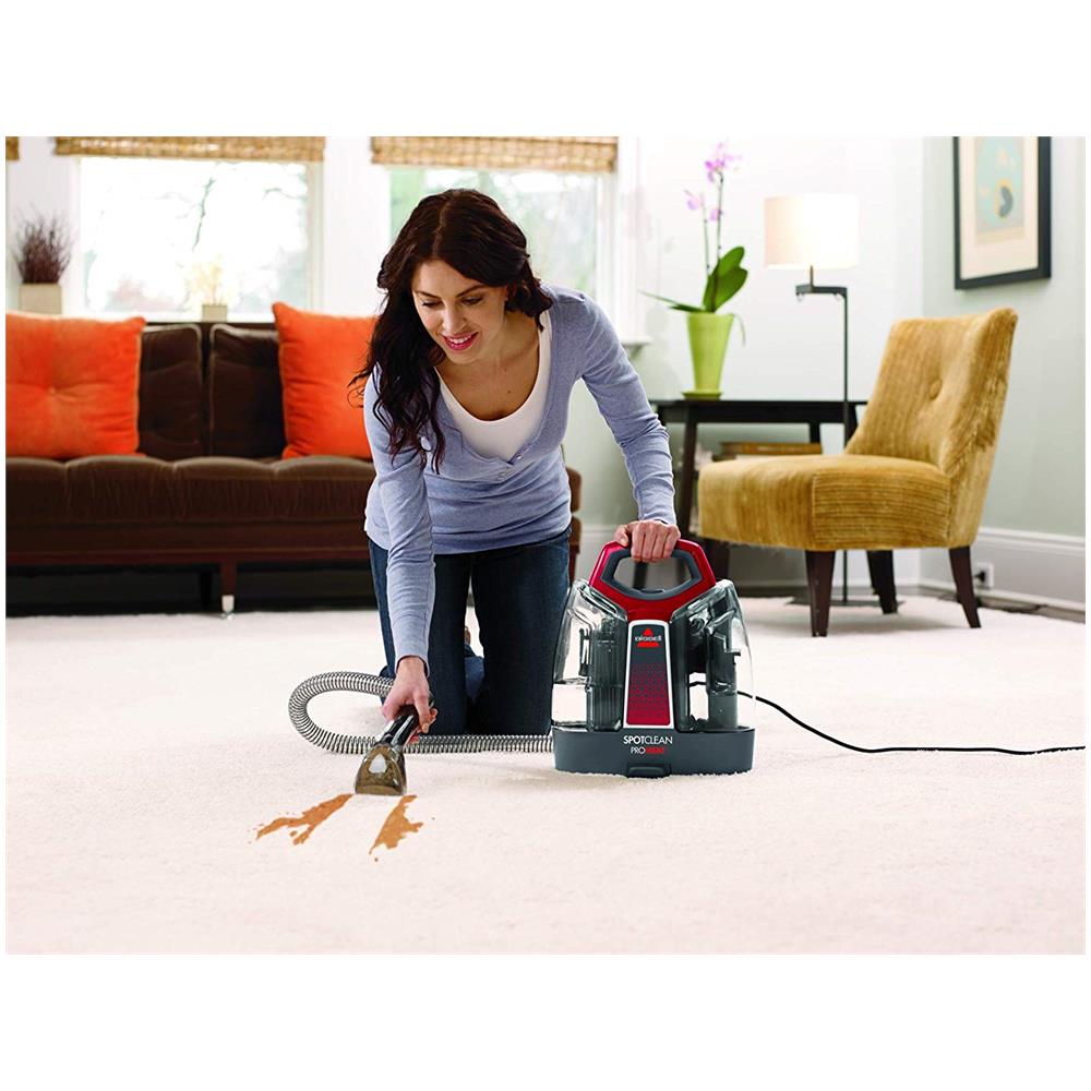 Spotclean ProHeat Pulitore di Macchie Portatile Potenza 330 W Colore Nero / Rosso - Foto 5