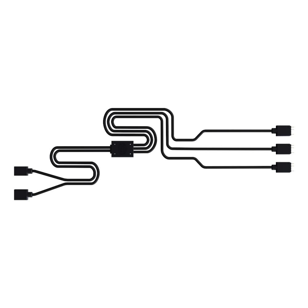 Cooler Master Argb 3-way Splitter Cable - Black - Foto 2
