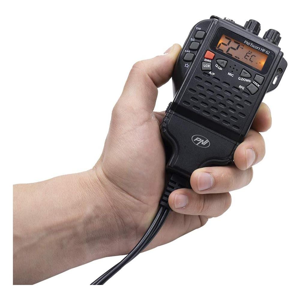 Kit Radio Cb Escort Hp 62 Asq + Antenna Cb Extra 48 Con Base Magnetica - Foto 11