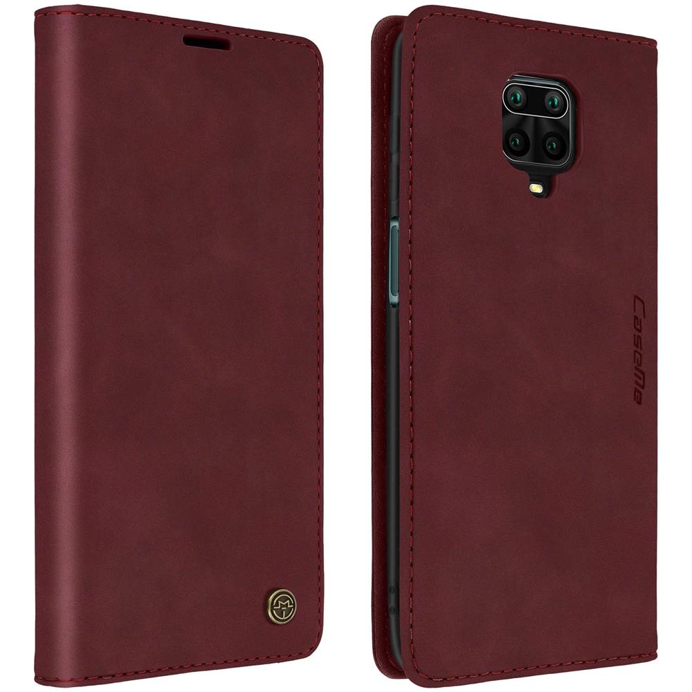 Custodia Redmi Note 9s / 9 Pro / 9 Pro Max Vintage Supporto Stand Amaranto - Foto 1