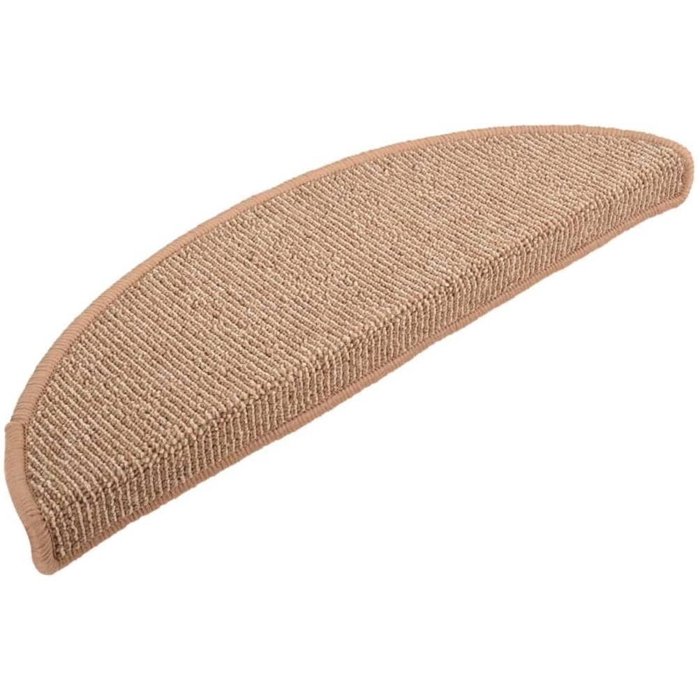 Tappetini per Scale 15 pz Marrone Chiaro 56x17x3 cm - Foto 2