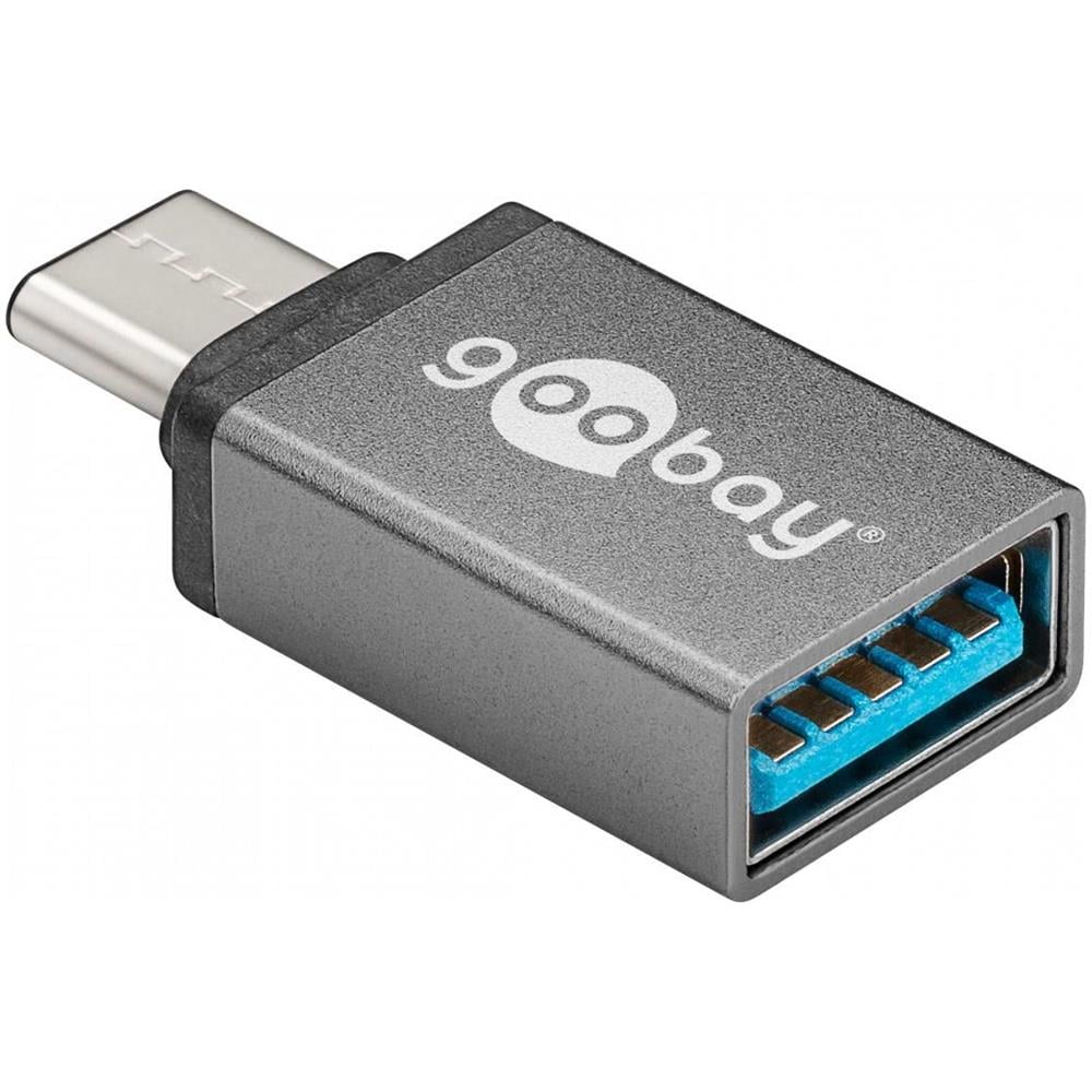 56621 USB-C USB 3.0 female (Type A) Grigio cavo di interfaccia e adattatore - Foto 1