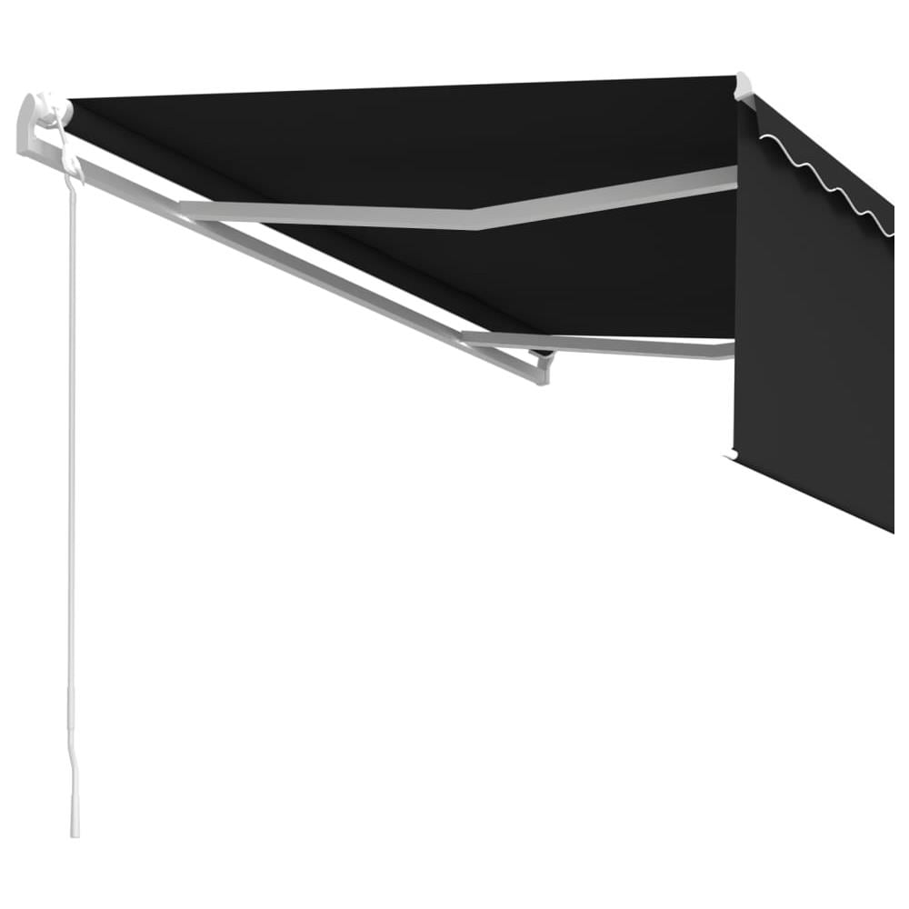 Tenda da Sole Retrattile Automatica con Parasole 4x3m Antracite - Foto 3