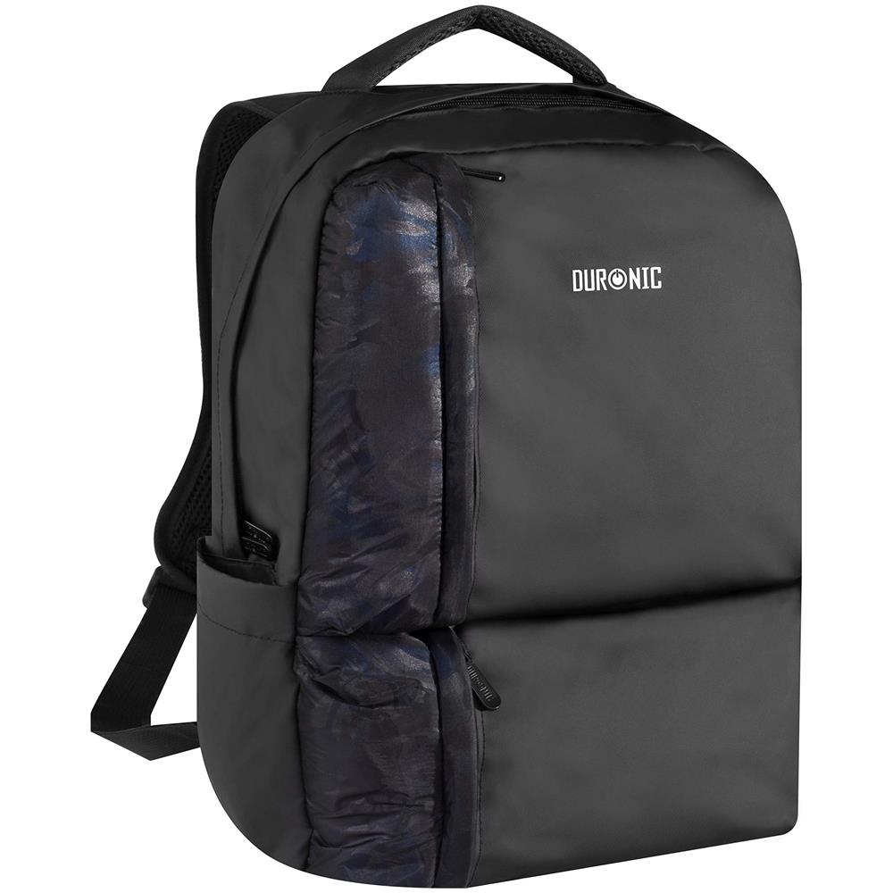 Zaino LB24 da Viaggio / Sport / Scuola con Custodia per Laptop Impermeabile Colore Nero - Foto 1