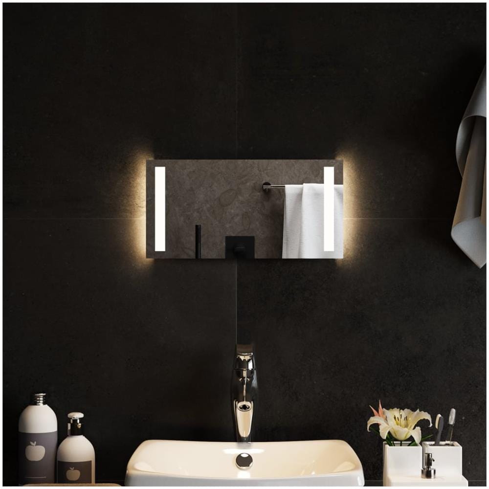 Specchio Da Bagno Con Luci Led 40x20 Cm - Foto 1