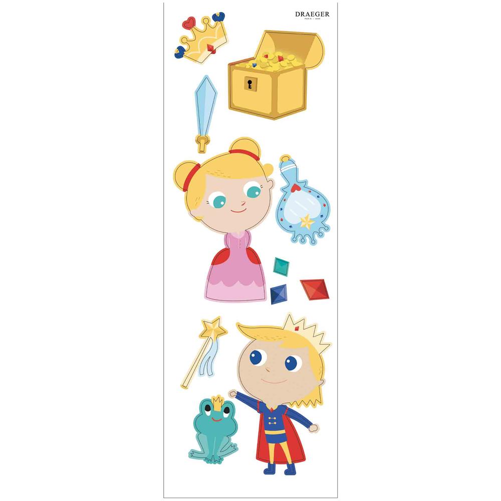 Adesivo Murale - Principessa E Principe - Foto 1