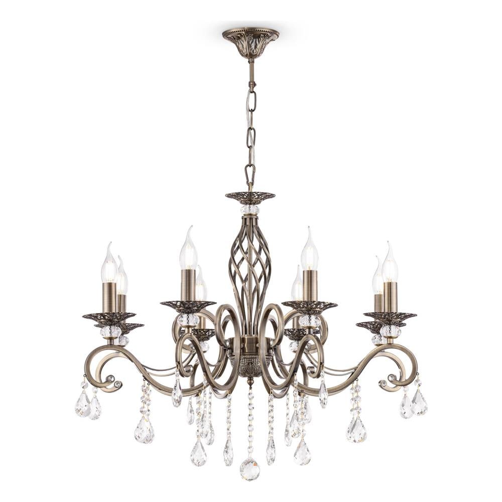 Lampadario Classico Grace Metallo Ottone 8 Luci - Foto 1