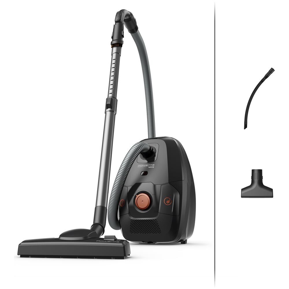 Aspirapolvere a Traino Green Force Silence RO6164 4,5 L Aspiratore a cilindro Secco 900 W Sacchetto per la polvere - Foto 1