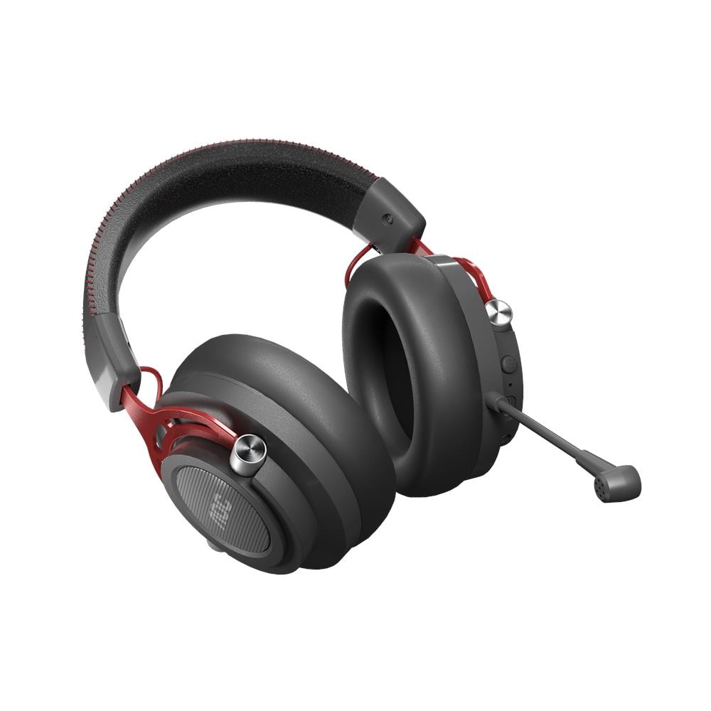 Cuffia e Auricolare GH401 con Cavo e senza Cavo a Padiglione Gaming Nero / Rosso - Foto 7