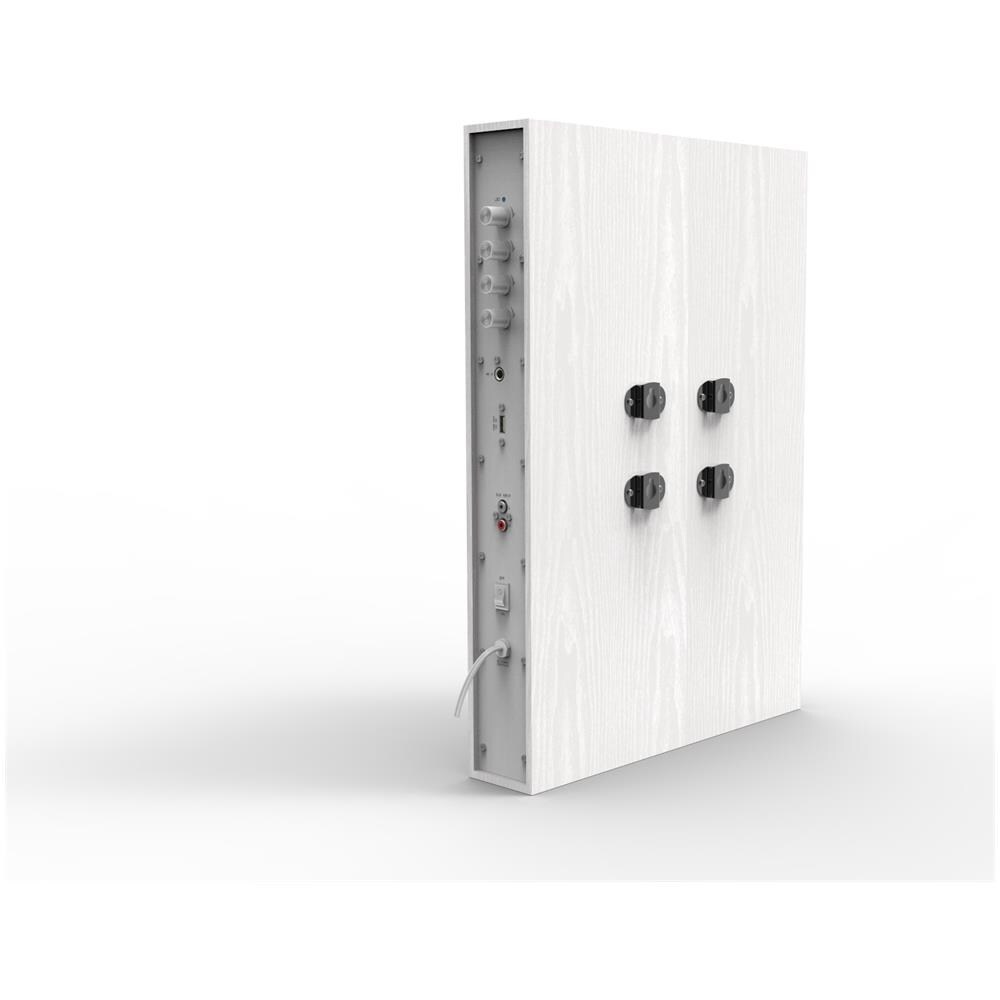 Set Altoparlanti HS.QUADROMIC 2.0 Canali 140W Bianco - Foto 4