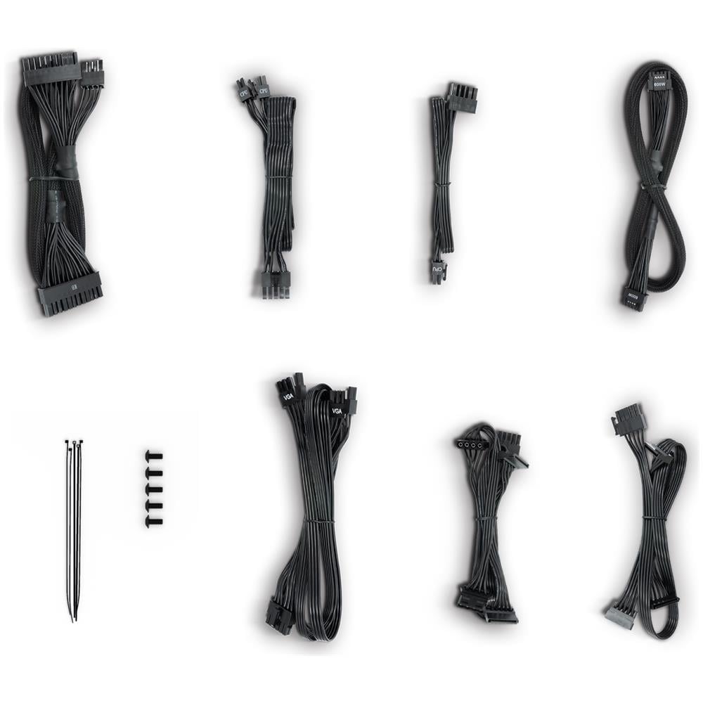 Alimentatore Pure Power 13 M 650W ATX Modulare 20+4 pin Colore Nero - Foto 4