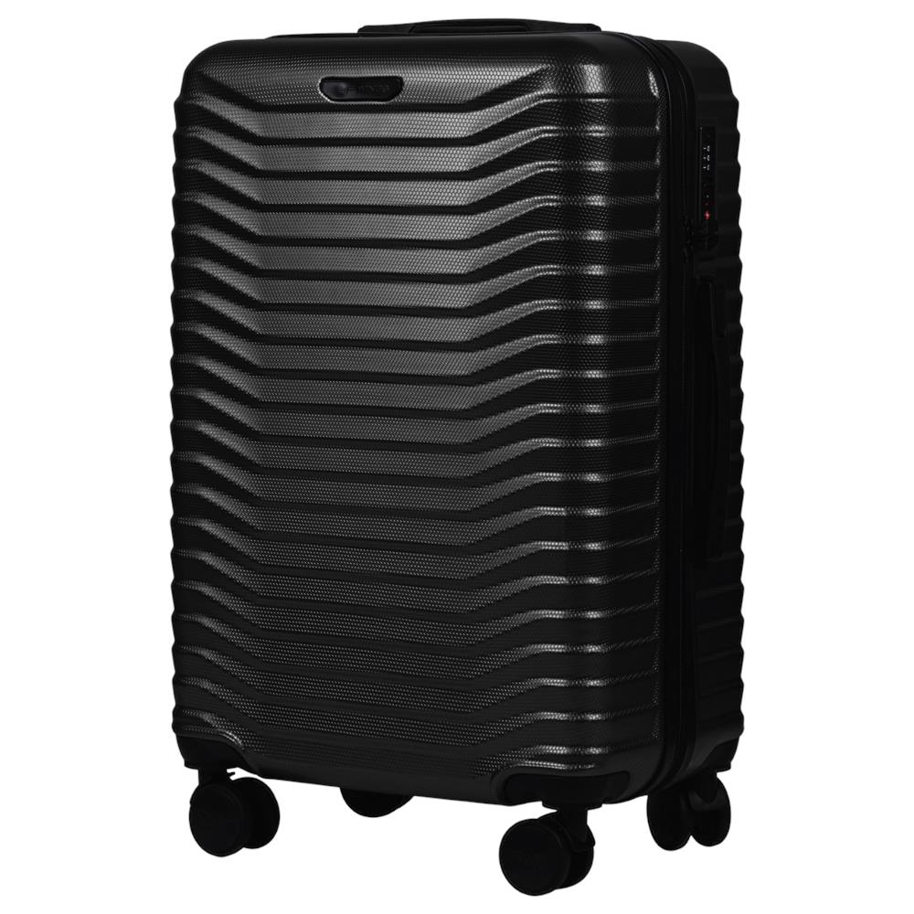 Set di valigie Wings Sea Eagle da 3 pezzi - Nero, materiale PC - Foto 2