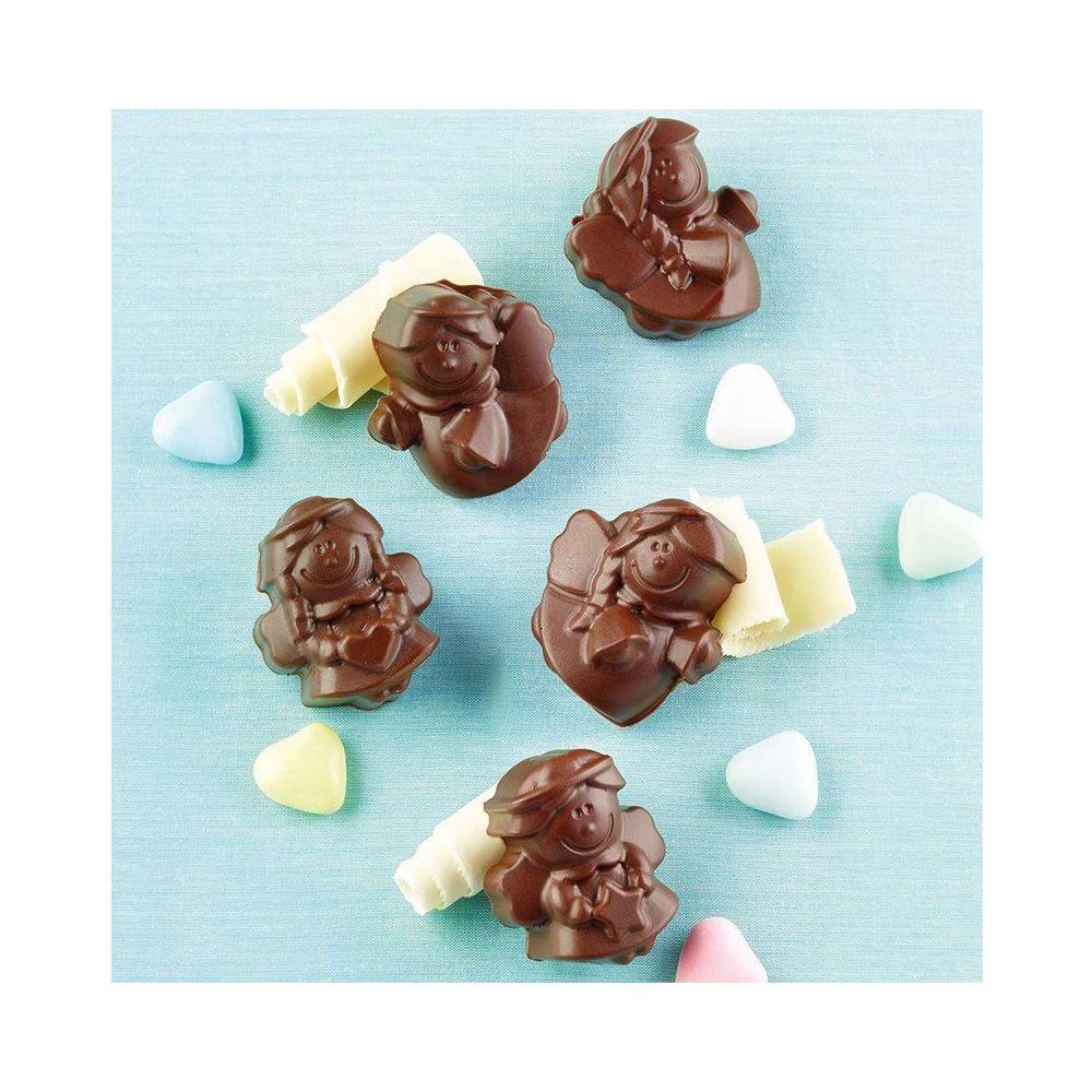 Stampo cioccolato angels easy choc 35x30mm h. 16mm 112.5ml silicone - Foto 6