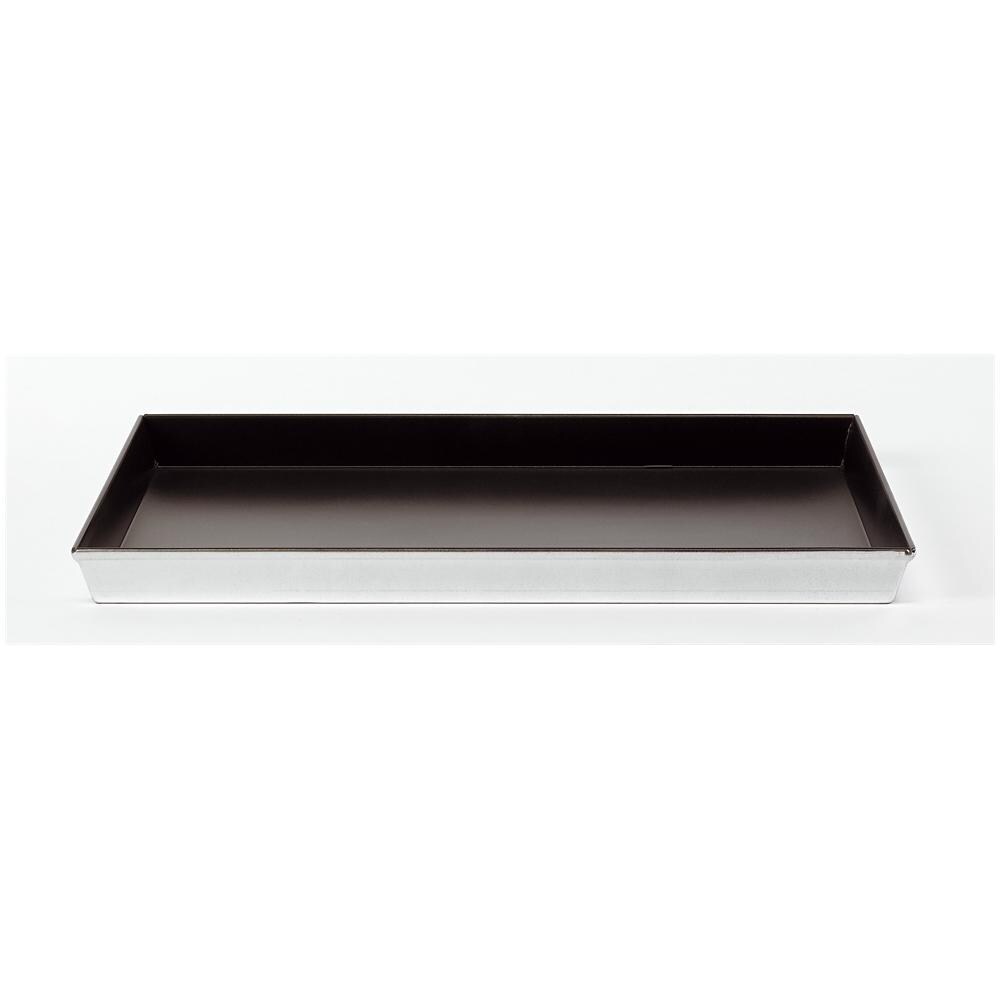 Teglia Rettangolare Lega Alluminio 3003 Con Rivestimento Antiaderente - Misura Cm 35x28 - Altezza Cm 3 - Foto 1