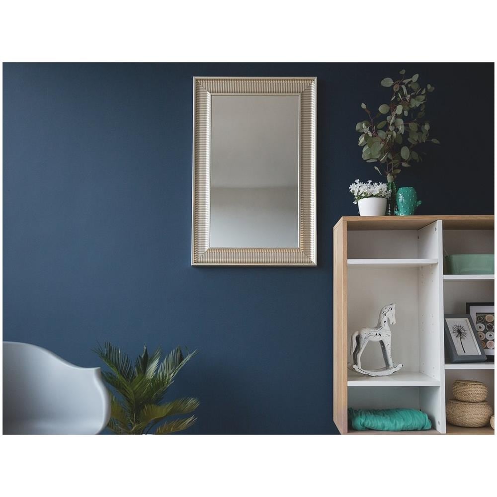 Specchio Moderno Da Parete Con Cornice Dorata - 60x90cm - Cassis - Foto 2