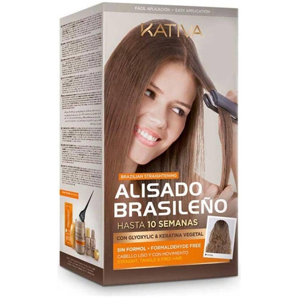 Liscio Brasiliano Brazilian Straightening Kit Arancio Per Capelli - Foto 1