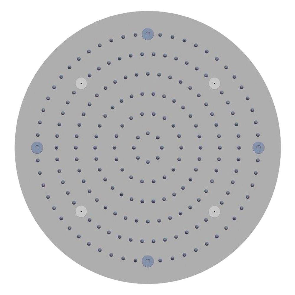 Soffione Doccia A Soffitto Installazione Da Incasso Acciaio Inox Tondo - Foto 1