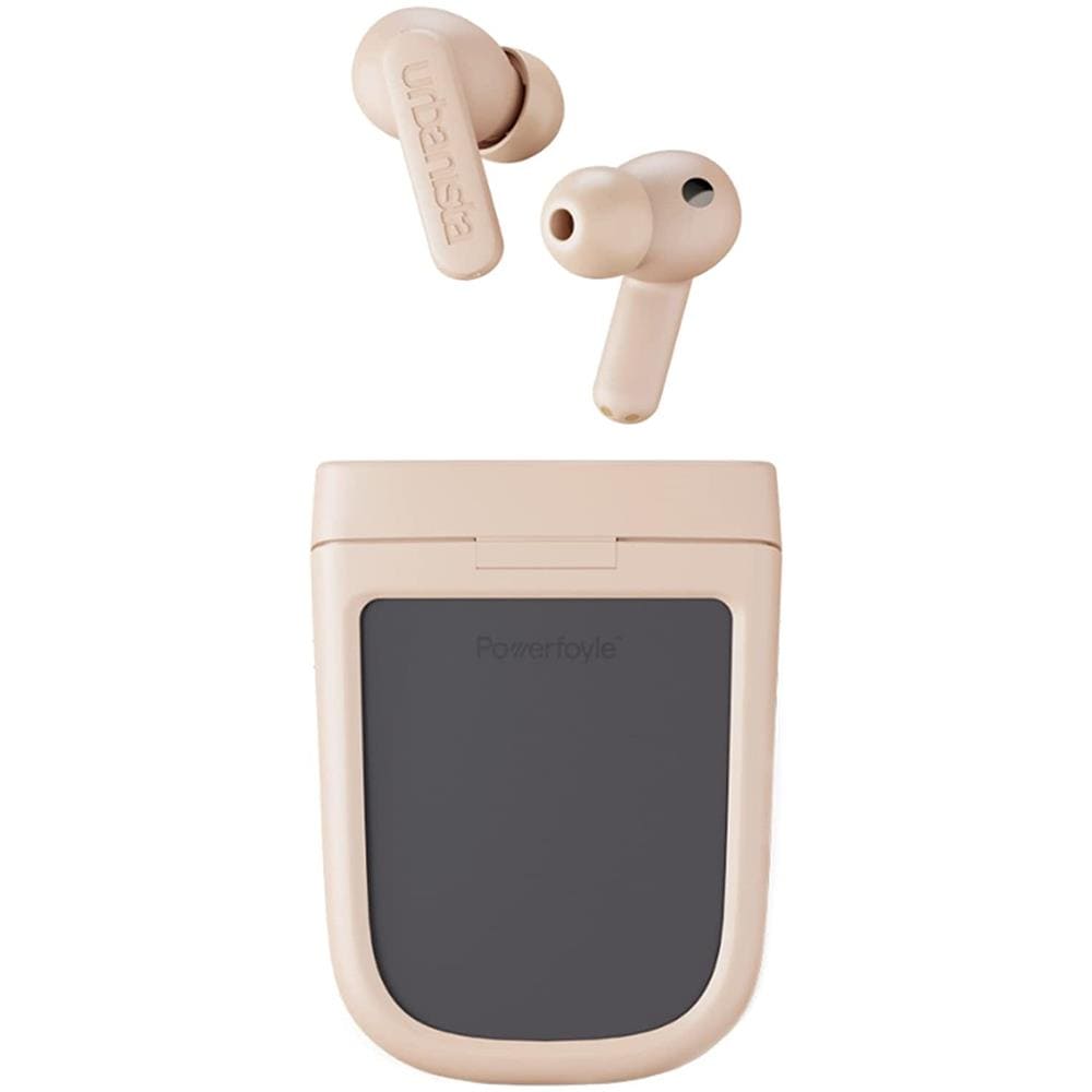 Phoenix Auricolari True Wireless con Custodia di Ricarica ad Energia Solare - Rosa Deserto - Foto 1