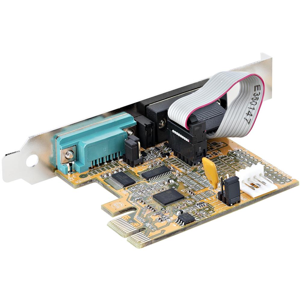Scheda Seriale PCI Express a Due Porte; Scheda Di Interfaccia Seriale Da PCIe a 2x RS232 (DB9) - Foto 2