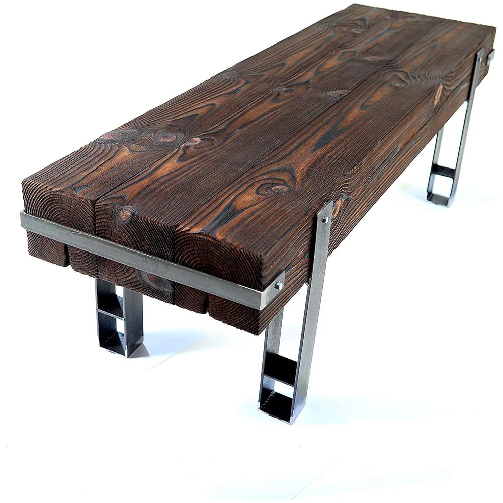 Panca In Legno Lbr (28x80 Cm A= 45 Cm, Colore Naturale) Brody - Foto 1