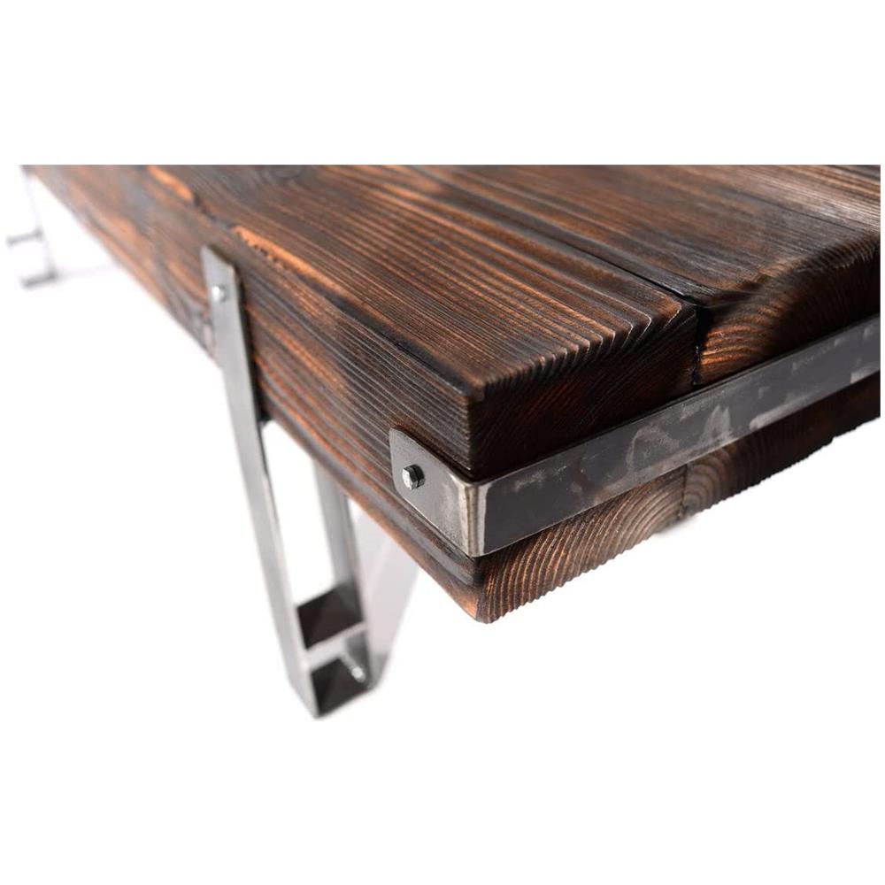 Panca In Legno Lbr (28x80 Cm A= 45 Cm, Colore Naturale) Brody - Foto 5