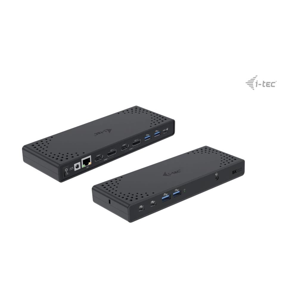 Docking Station per Doppio Display i-Tec USB 3.0 / USB-C / Thunderbolt 3 Gen2 + Alimentazione 100 W - Foto 2