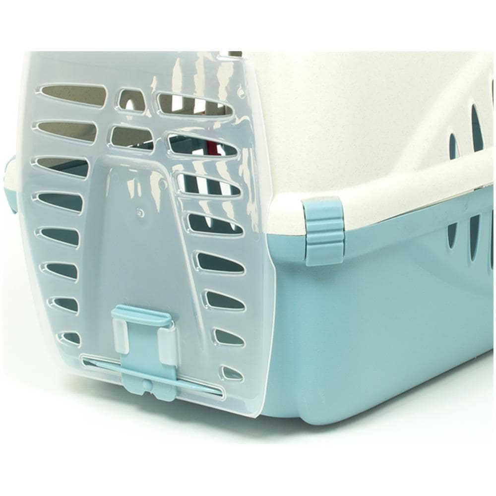 Trasportino Pet Animali Domestici Modello Fufi Colore Azzurro - Foto 2