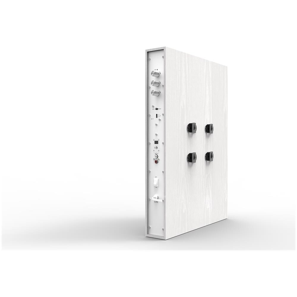 Set di Altoparlanti HT.QUADROU 2.0 Canali 140W Bianco - Foto 2