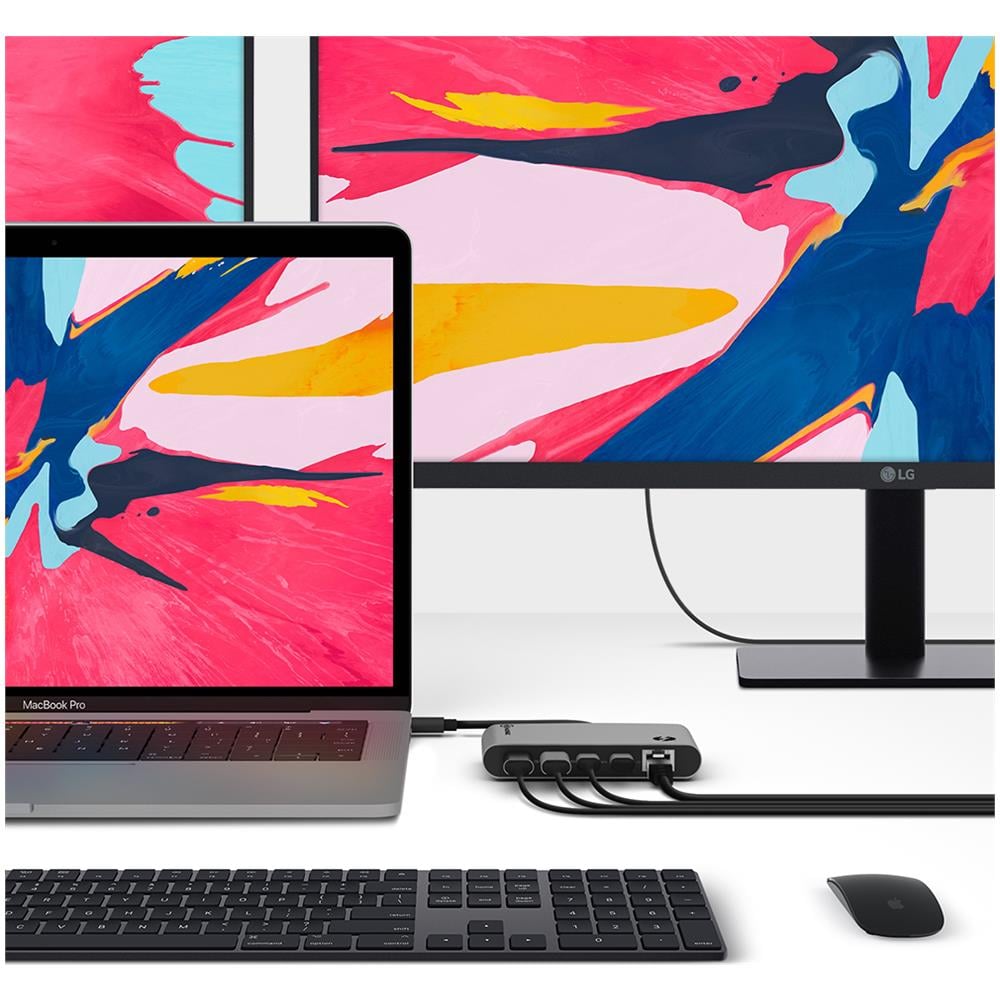TB3D2DPBL-SGR scheda di interfaccia e adattatore DisplayPort, RJ-45, USB 3.2 Gen 1 (3.1 Gen 1) - Foto 4