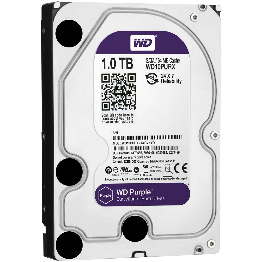 Wd10purx 1t Hard-disk Linea Purple 1tb - Foto 1