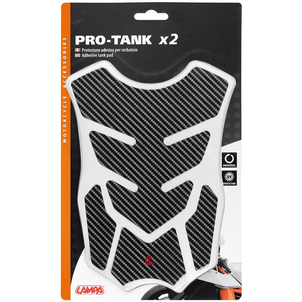 90510 Pro-tank X2 Protezione Adesiva Per Serbatoio Carbon - Foto 2